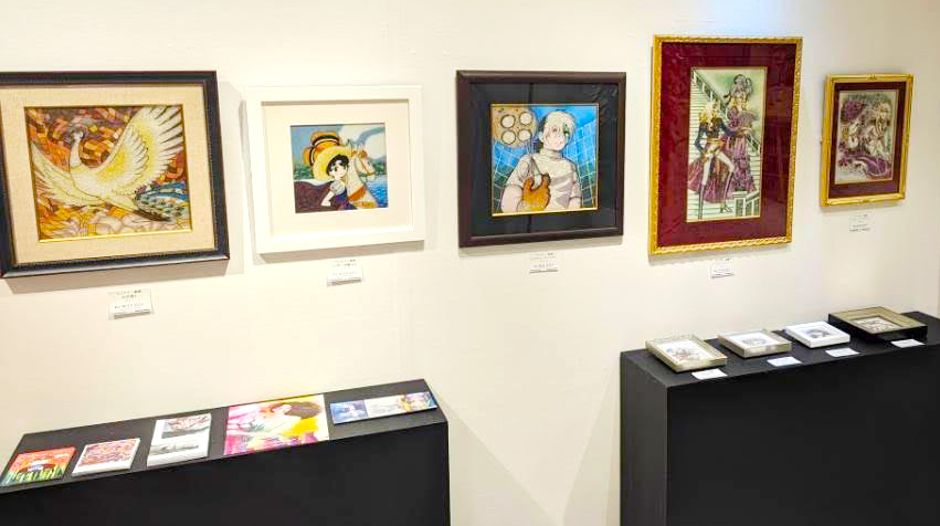 博多阪急「巨匠漫画家版画展」でジュエリー絵画展示販売開始（8月2日～15日）